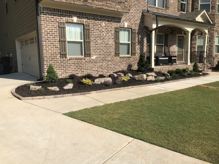 Landscape plantings by Stone Edge Landscapes, North West Georgia