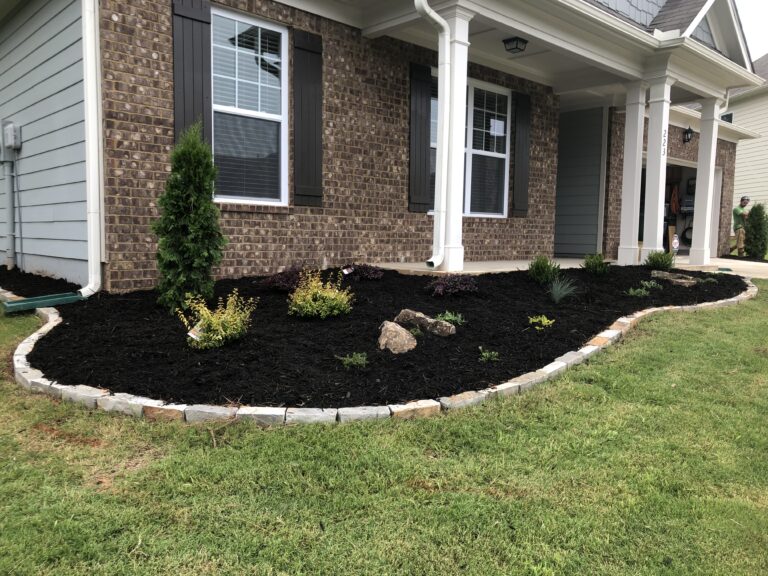 Landscape plantings by Stone Edge Landscapes, North West Georgia