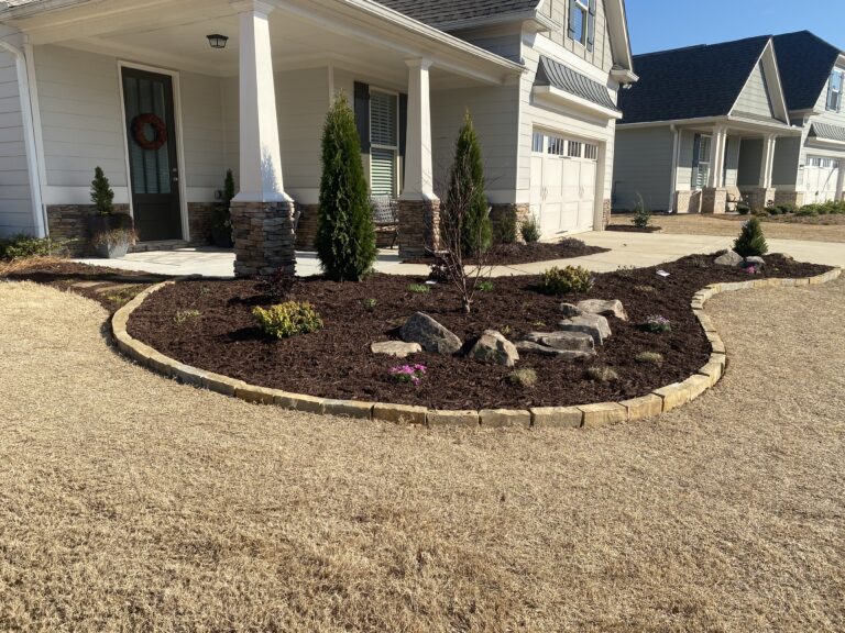 Landscape plantings by Stone Edge Landscapes, North West Georgia